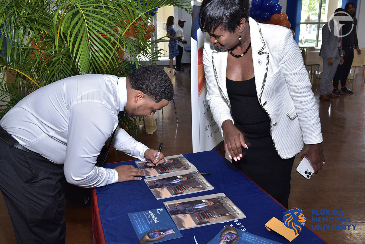 The Figgers Foundation is privileged to have the opportunity to make a positive impact on the lives of Florida Memorial University students during the 2022 Fall Convocation