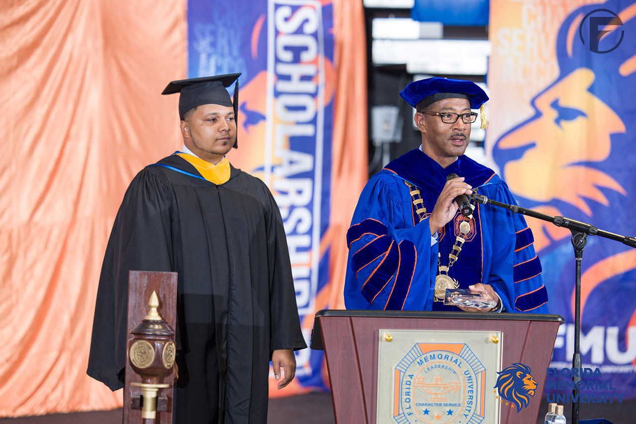 The Figgers Foundation is privileged to have the opportunity to make a positive impact on the lives of Florida Memorial University students during the 2022 Fall Convocation