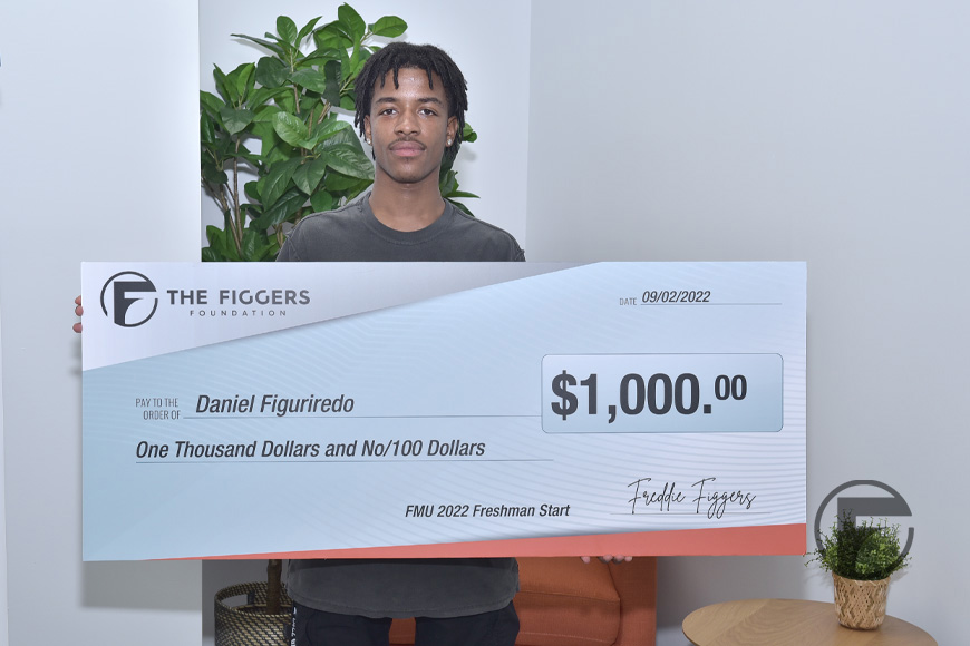 The Figgers Foundation is privileged to have the opportunity to make a positive impact on the lives of Florida Memorial University students during the 2022 Fall Convocation