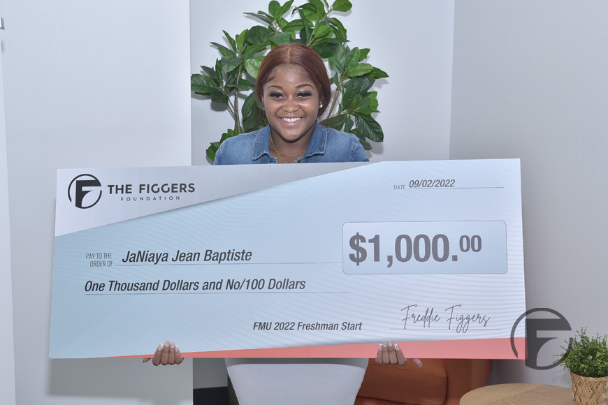 The Figgers Foundation is privileged to have the opportunity to make a positive impact on the lives of Florida Memorial University students during the 2022 Fall Convocation