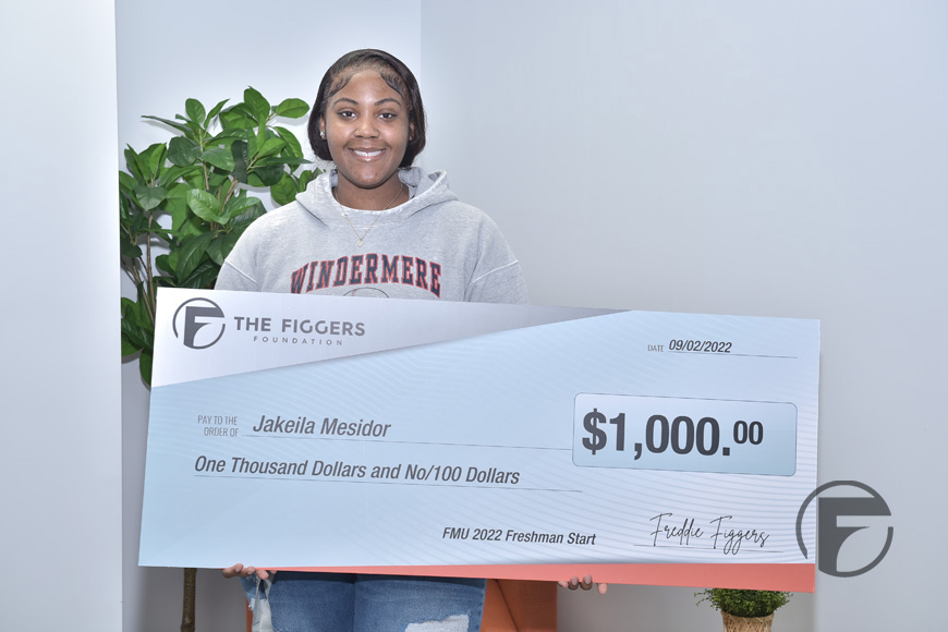 The Figgers Foundation is privileged to have the opportunity to make a positive impact on the lives of Florida Memorial University students during the 2022 Fall Convocation