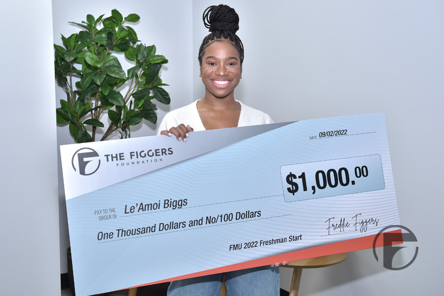 The Figgers Foundation is privileged to have the opportunity to make a positive impact on the lives of Florida Memorial University students during the 2022 Fall Convocation