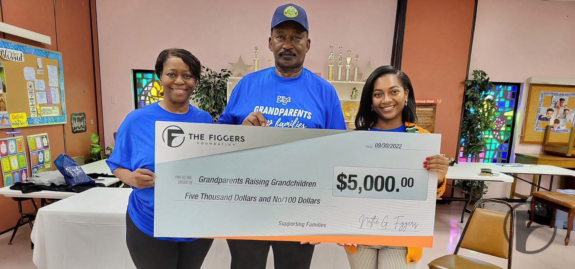 The Figgers Foundation, is honored to support the mission of Grandparents Raising Grandchildren Association, Inc. (GRGA Miami), as expressed by The Figgers Foundation Secretary / Treasurer Natlie G. Figgers.