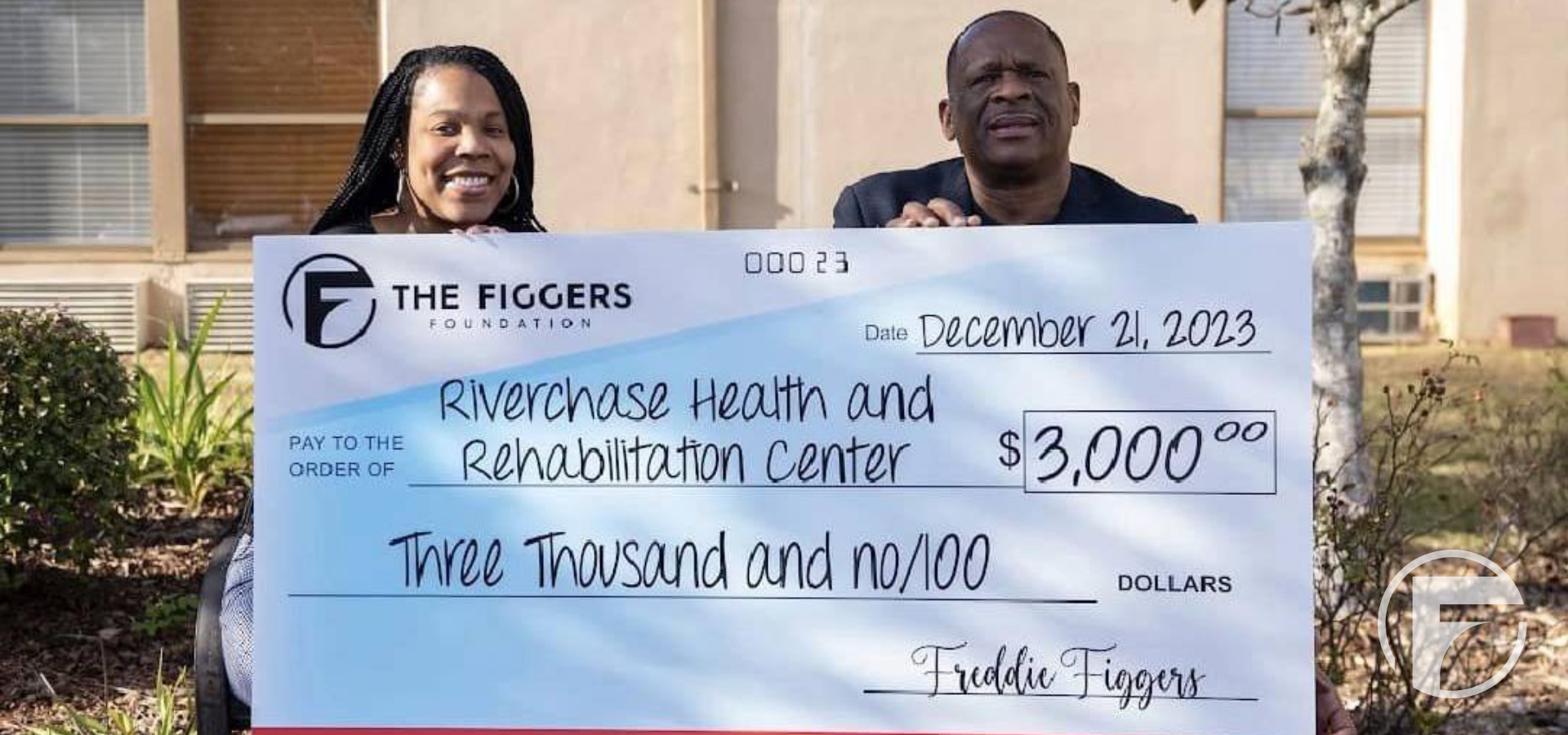 Figgers Foundation Show Holiday Kindness To Sodalis Tallahassee and Cheer the Senior Citizens At River Chase Health And Rehabilitation Center in Florida