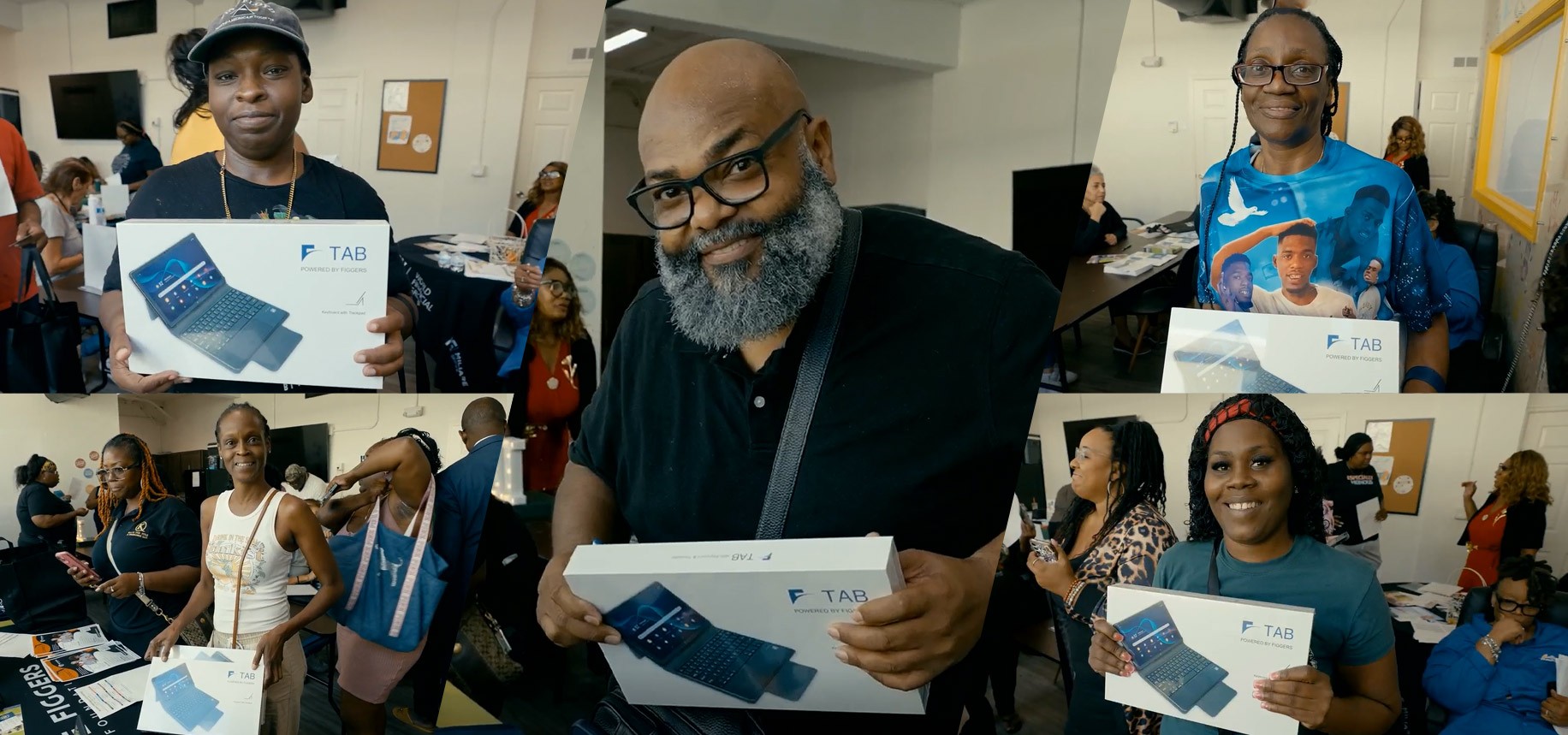 Figgers Foundation Donates 300 Tablets to Lauderhill Point Community Center Residents
