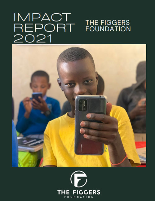 Cover of the 2021 Figgers Foundation Impact Report